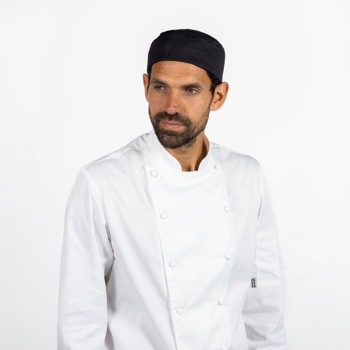 Le Chef StayCool Skull Cap - Black / L