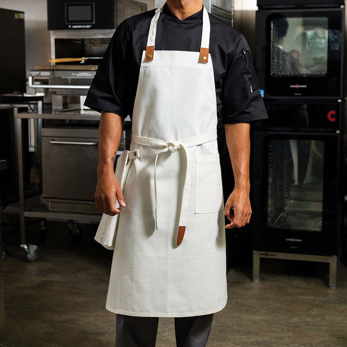 Le Chef Canvas Apron - Natural