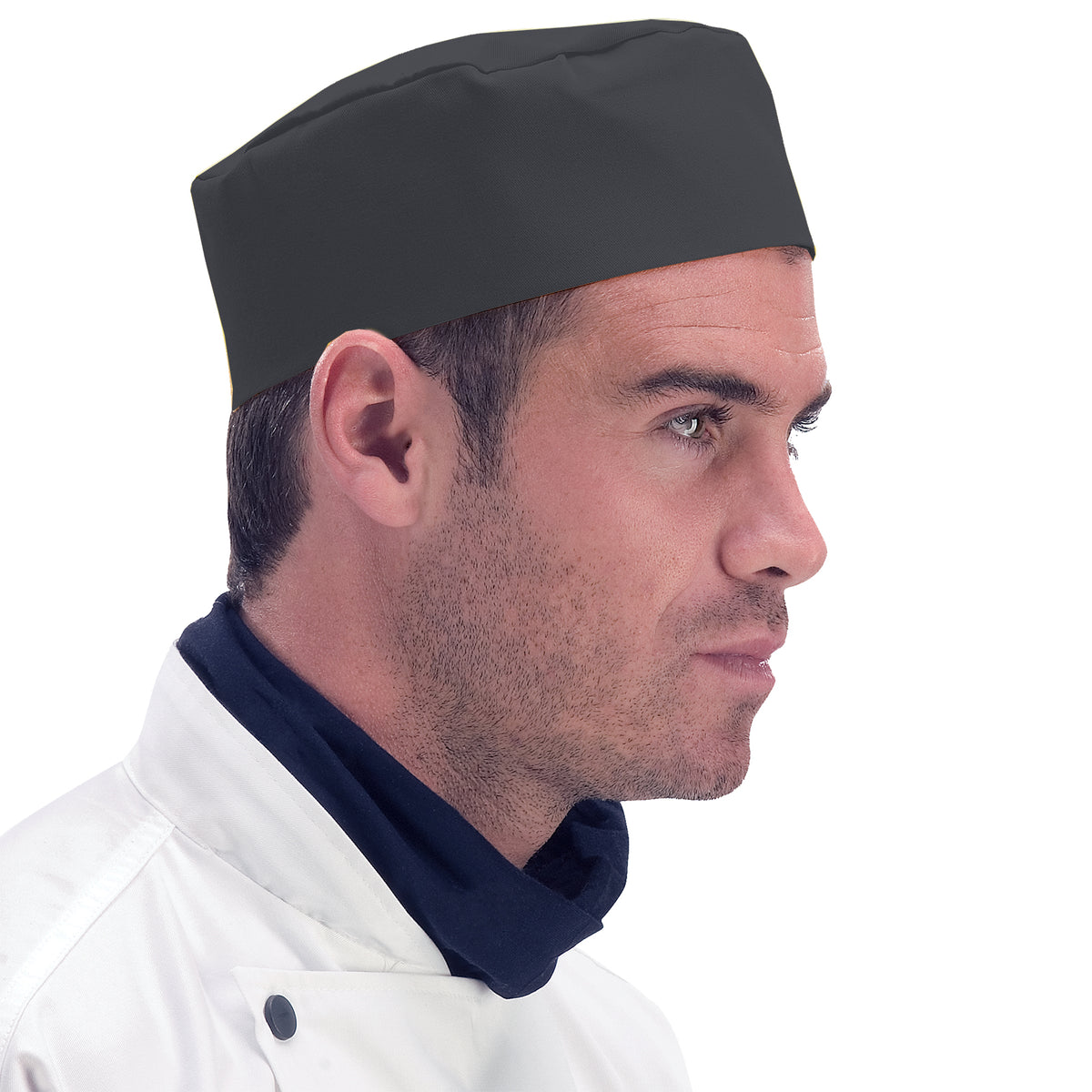 Dennys Technicolour Skull Cap with Elastic Back - Storm Grey / M