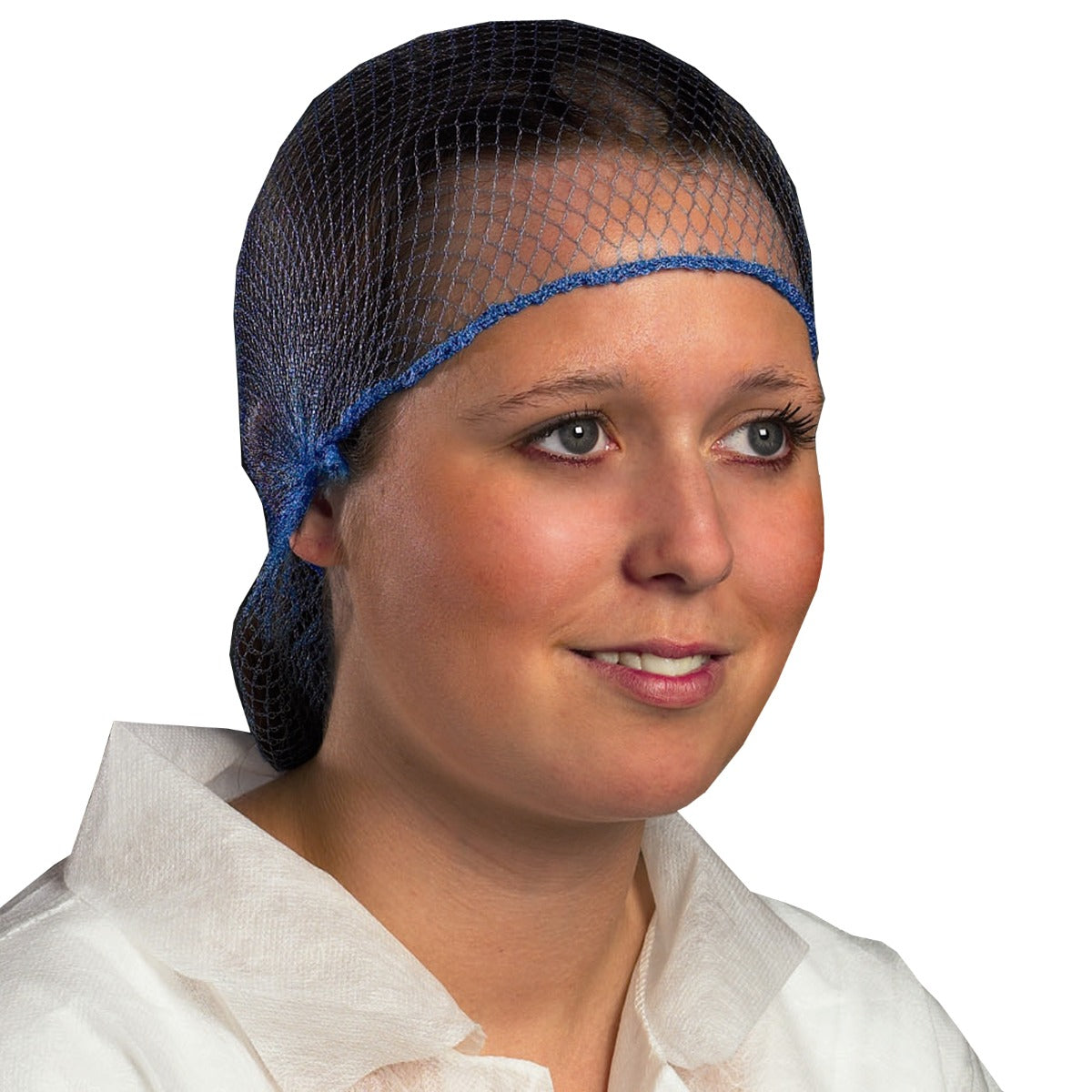 Dennys Disposable Hair Nets - Blue