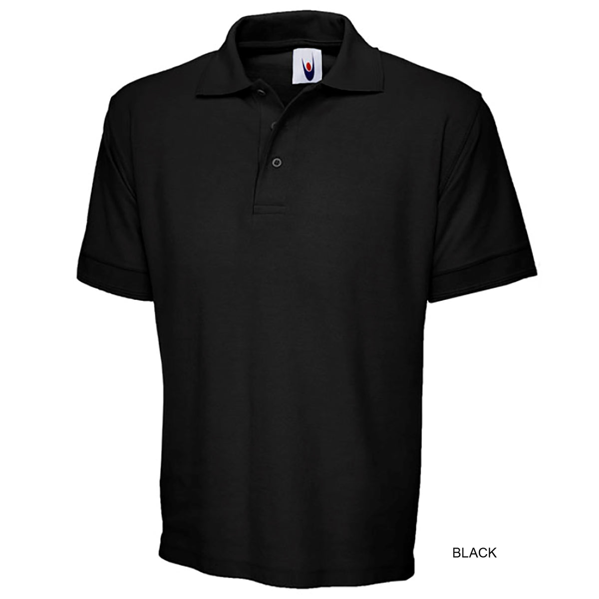 Dennys London Unisex Premium Polo Shirt - Black / 2XL
