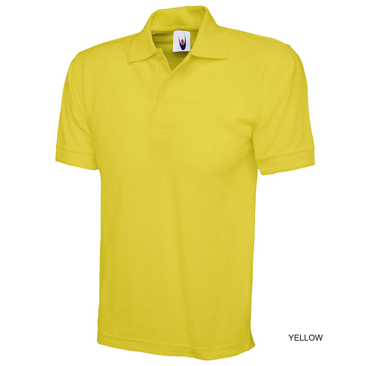 Dennys London Unisex Premium Polo Shirt - Yellow / 2XL