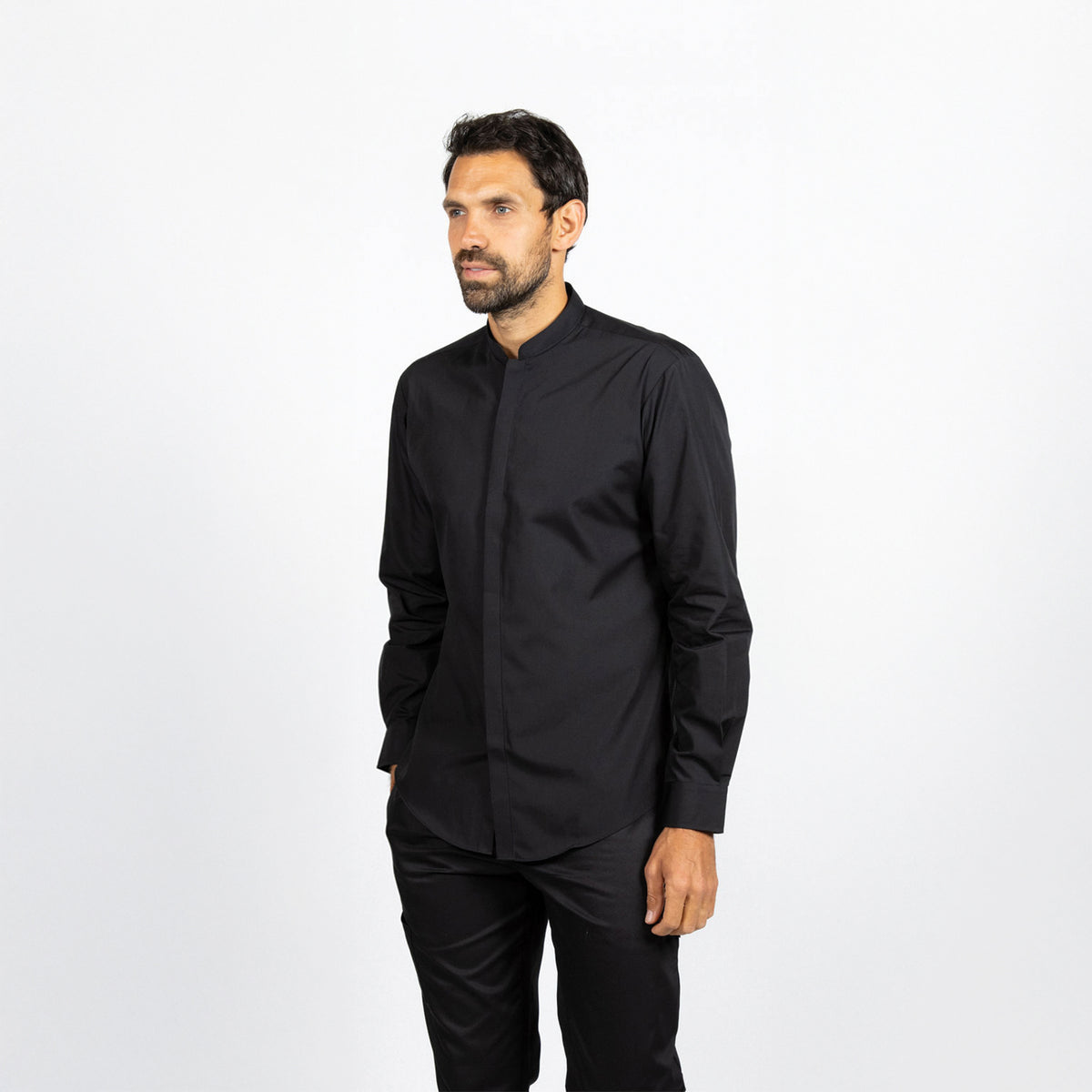 Joseph Alan Unisex Tunic Shirt - Black / XS