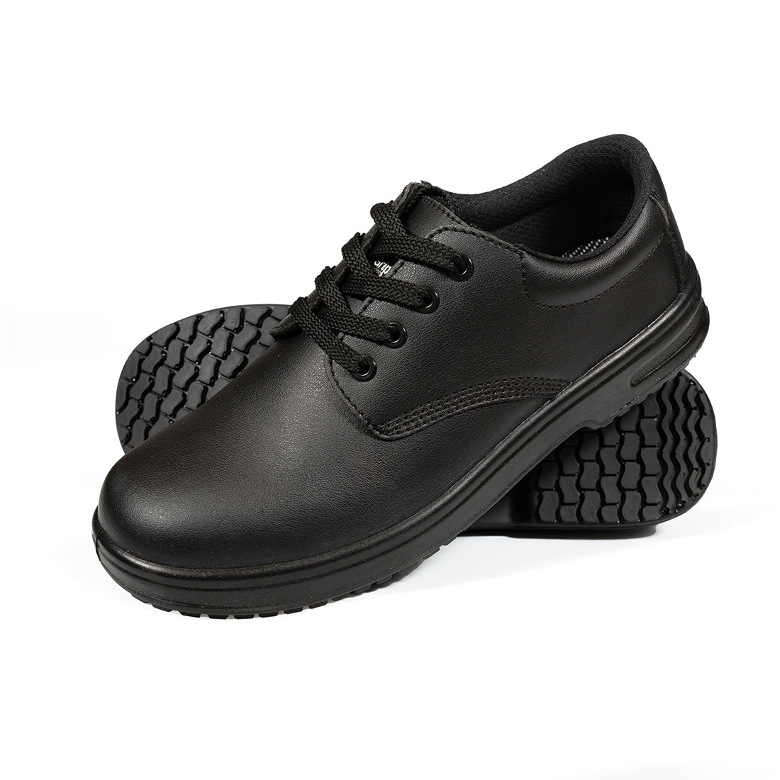 Comfort Grip Lace-Up Shoe with a Safety Toecap - 4(UK) 37(EU)