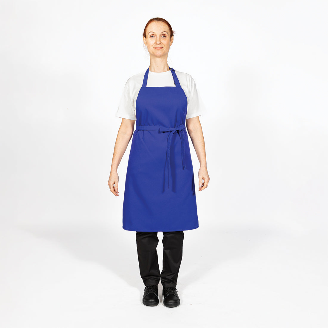 Dennys Recycled Bib Aprons - Huge Range of Colours - Royal