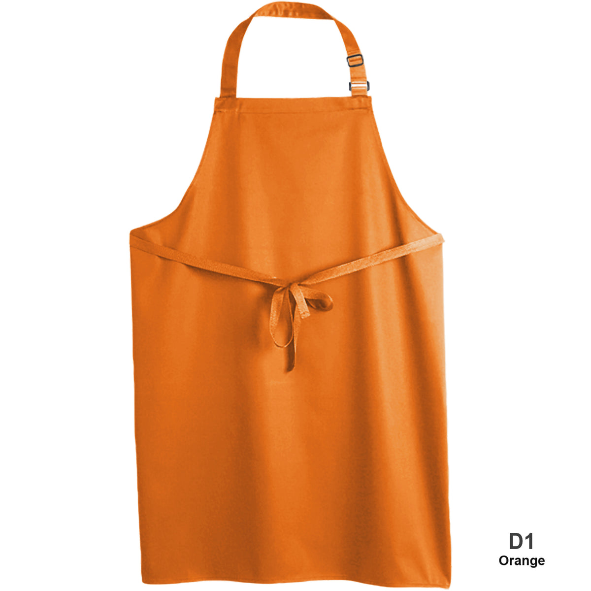 Dennys Recycled Bib Aprons - Huge Range of Colours - Orange