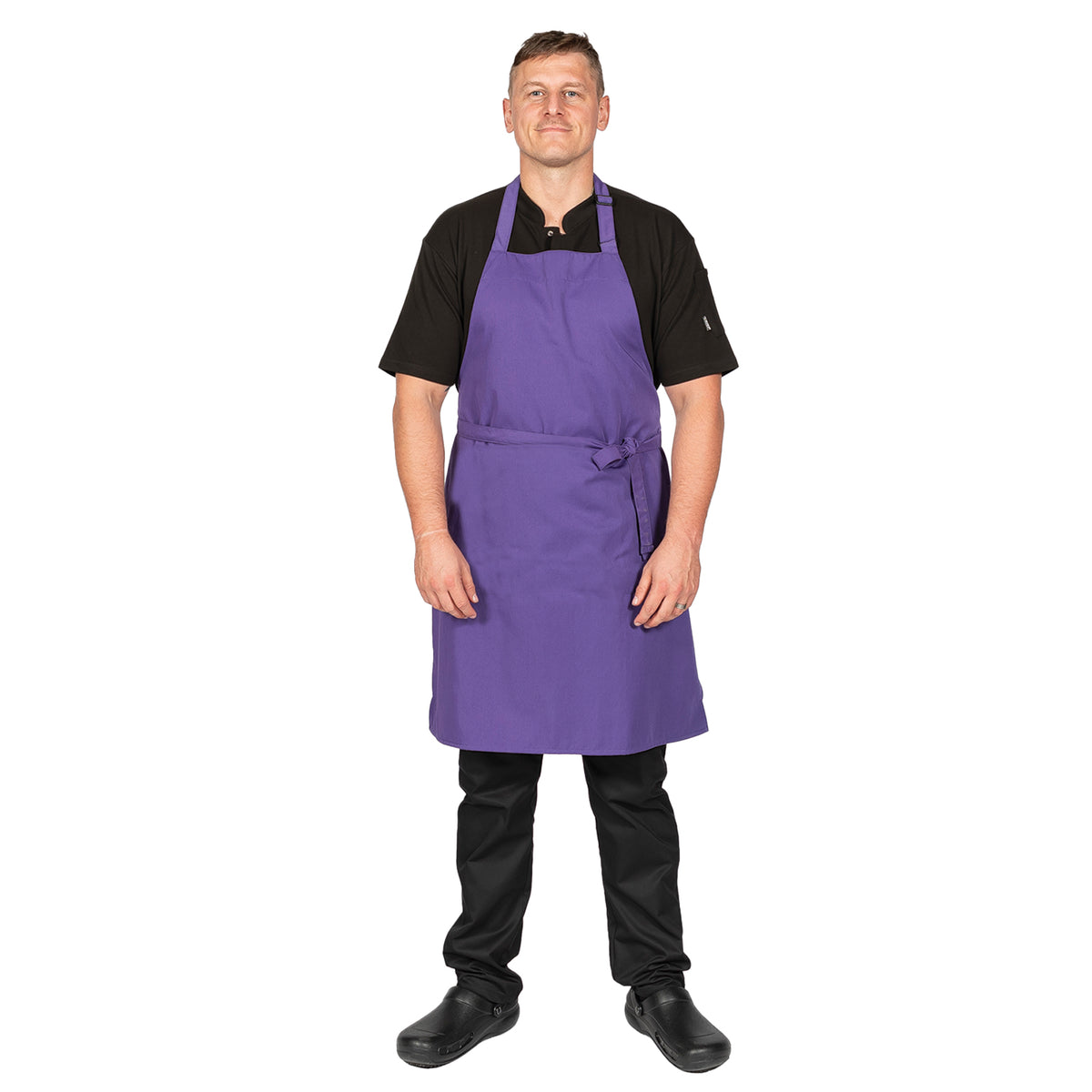 Dennys Recycled Bib Aprons - Huge Range of Colours - Purple