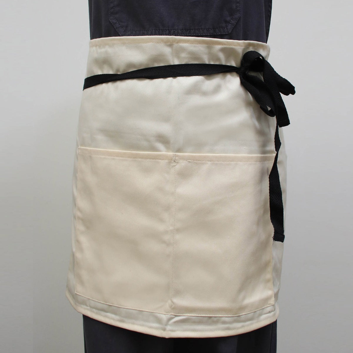 Bistro Apron With Pocket - Ivory