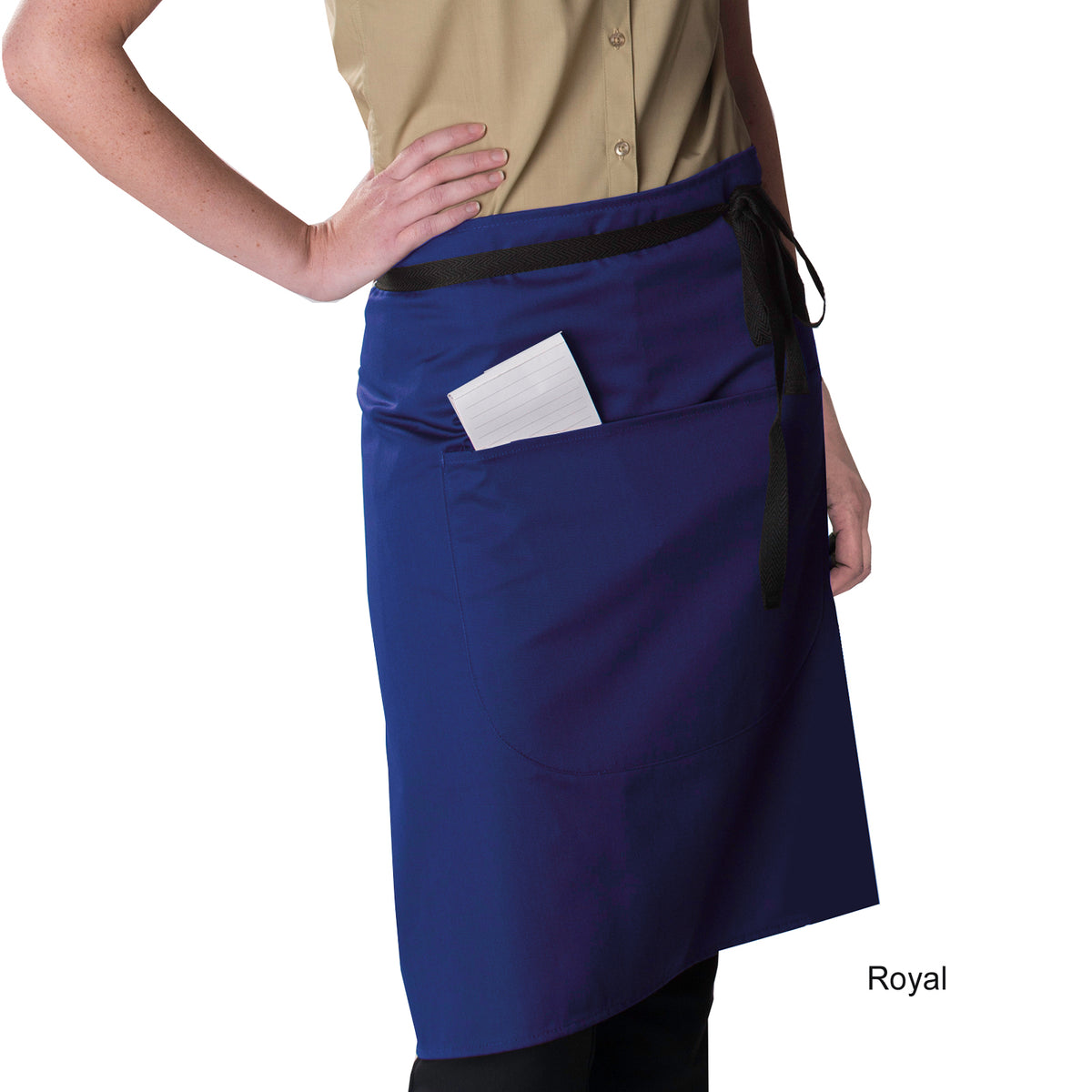 Dennys Waist Apron in 16 Colours - Royal