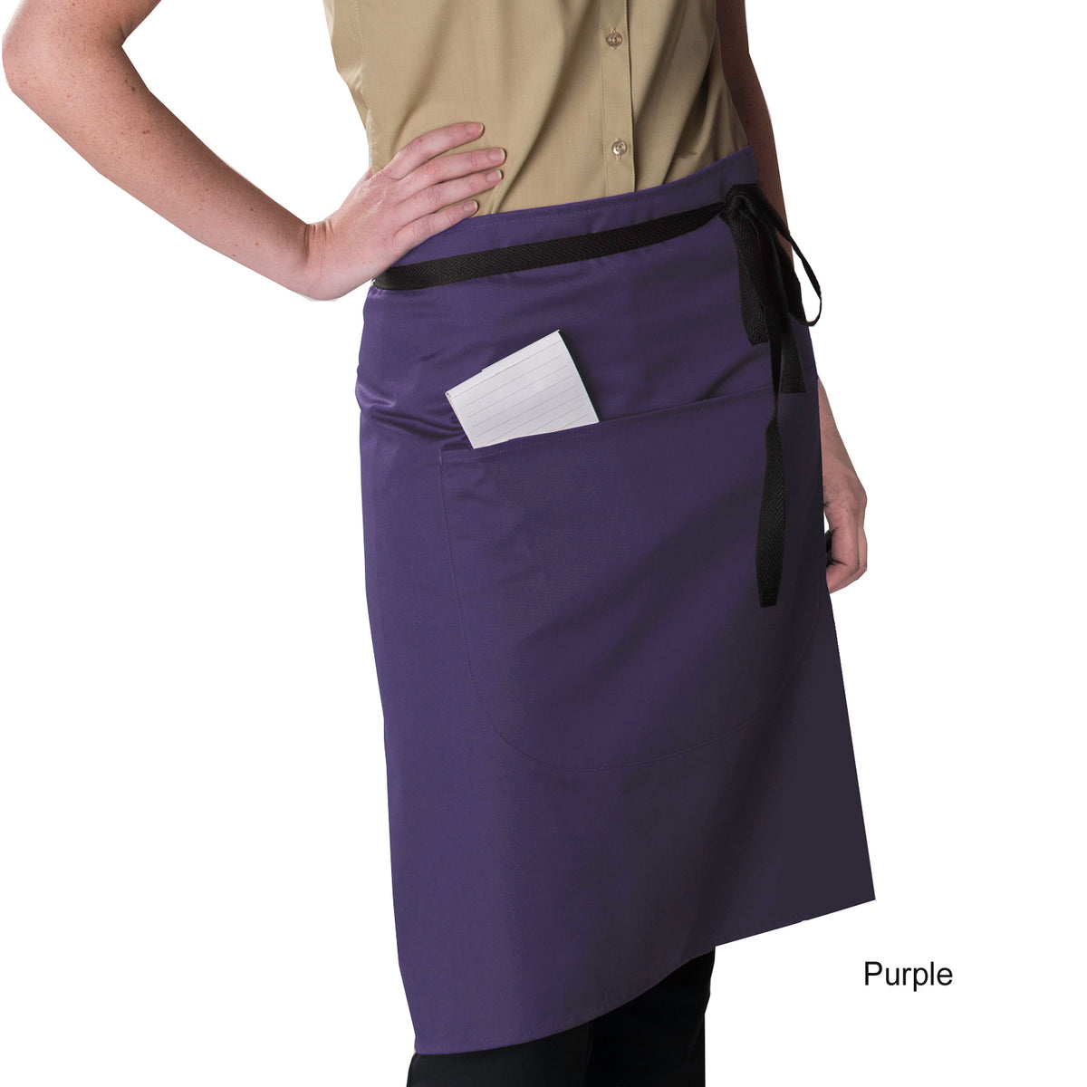 Dennys Waist Apron in 16 Colours - Purple