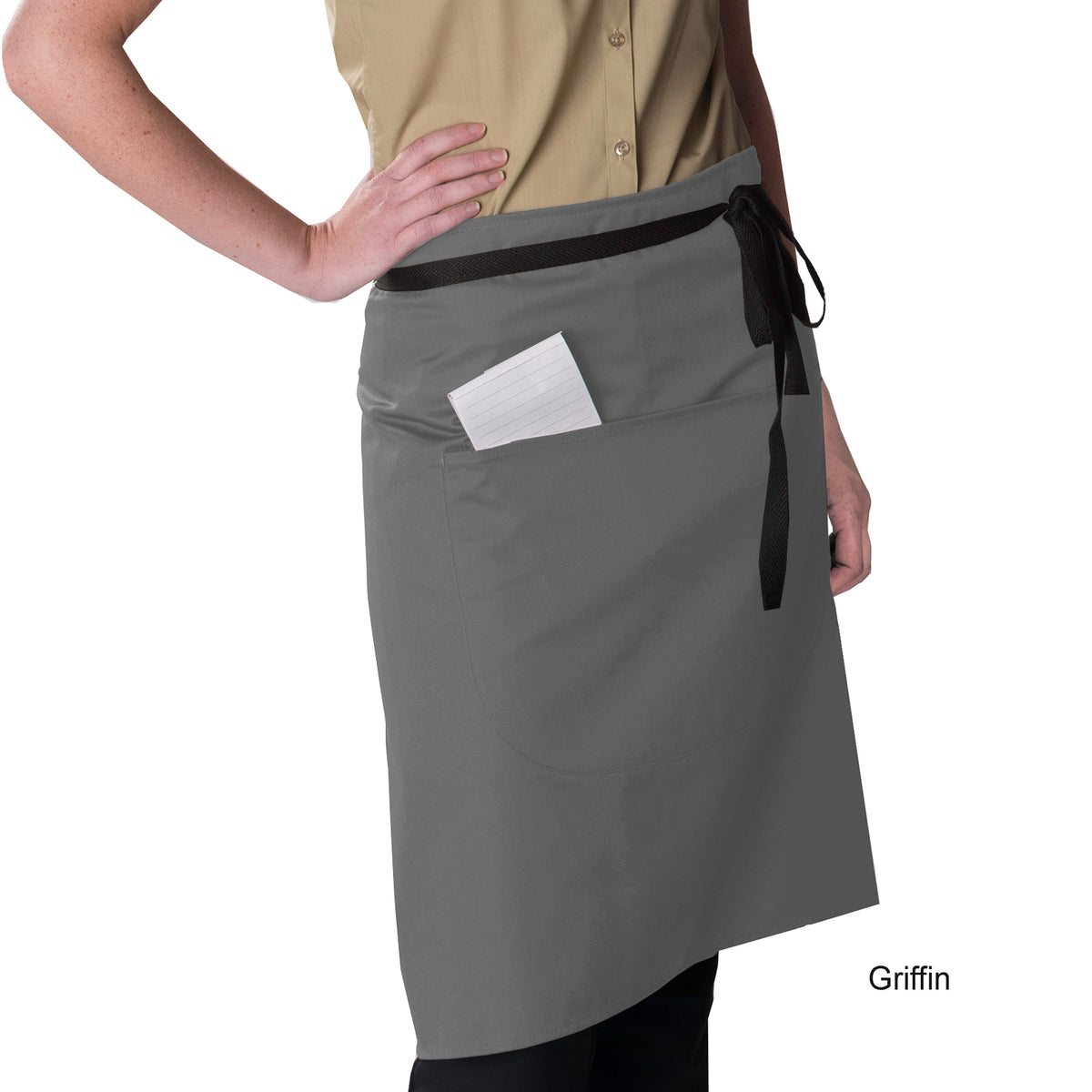 Dennys Waist Apron in 16 Colours - Griffin Grey