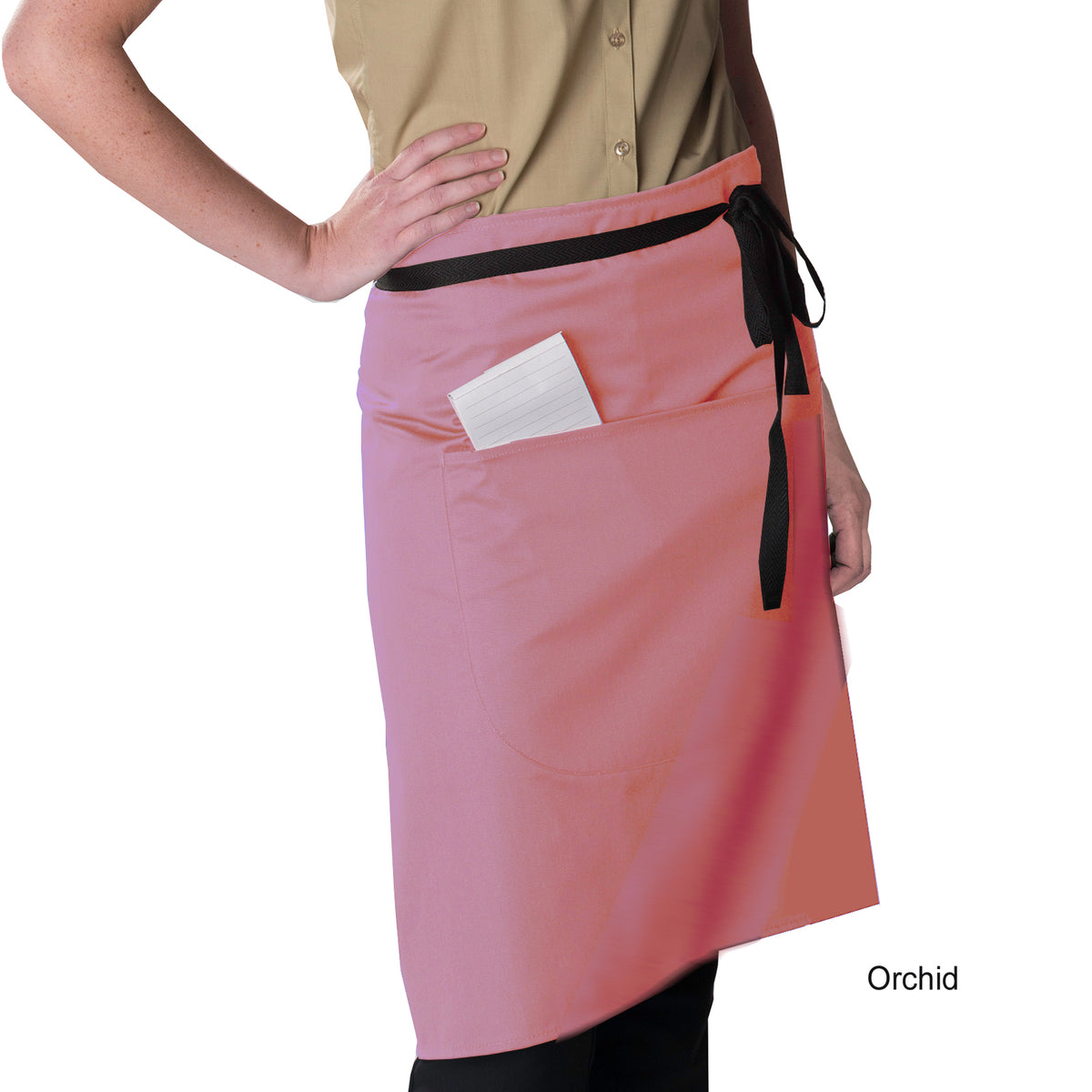 Dennys Waist Apron in 16 Colours - Orchid