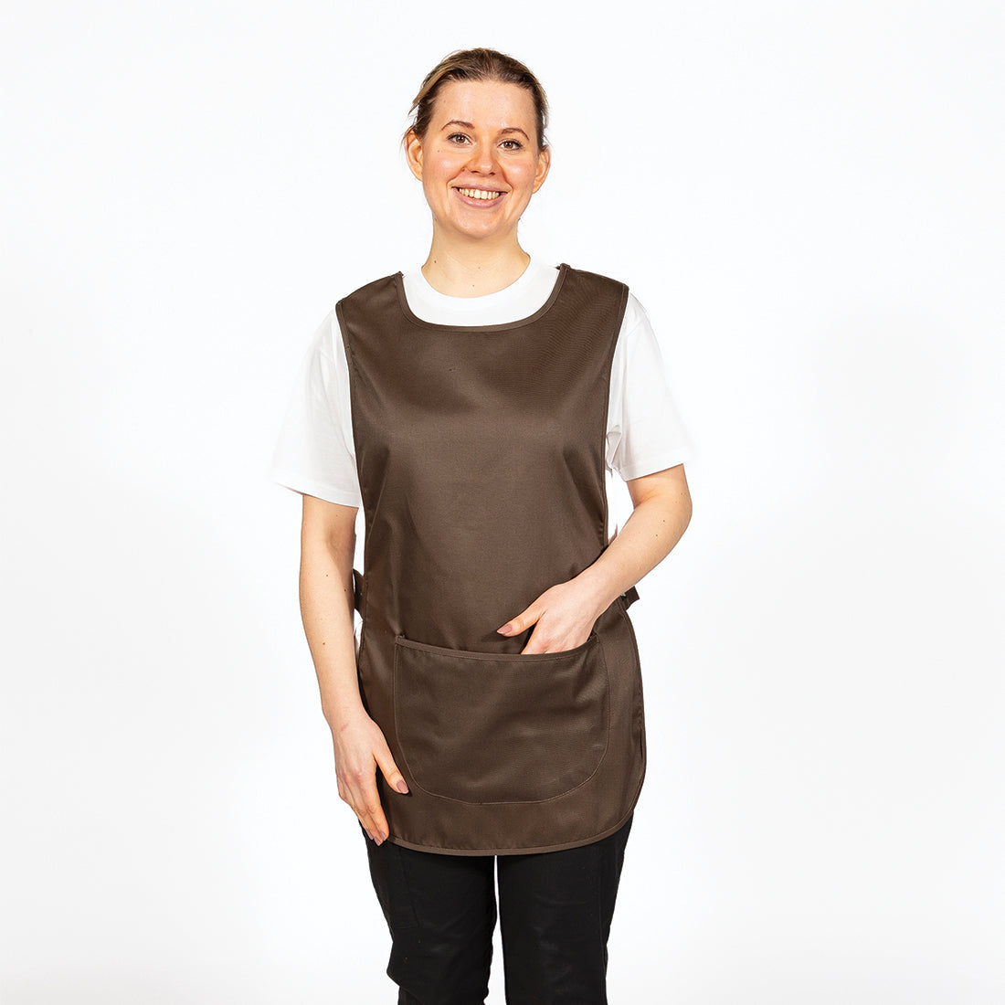 Dennys Polycotton Tabard - Peat / L