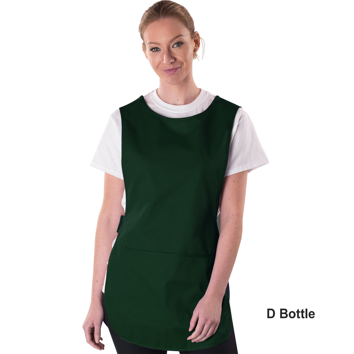 Dennys Polycotton Tabard - Bottle Green / L