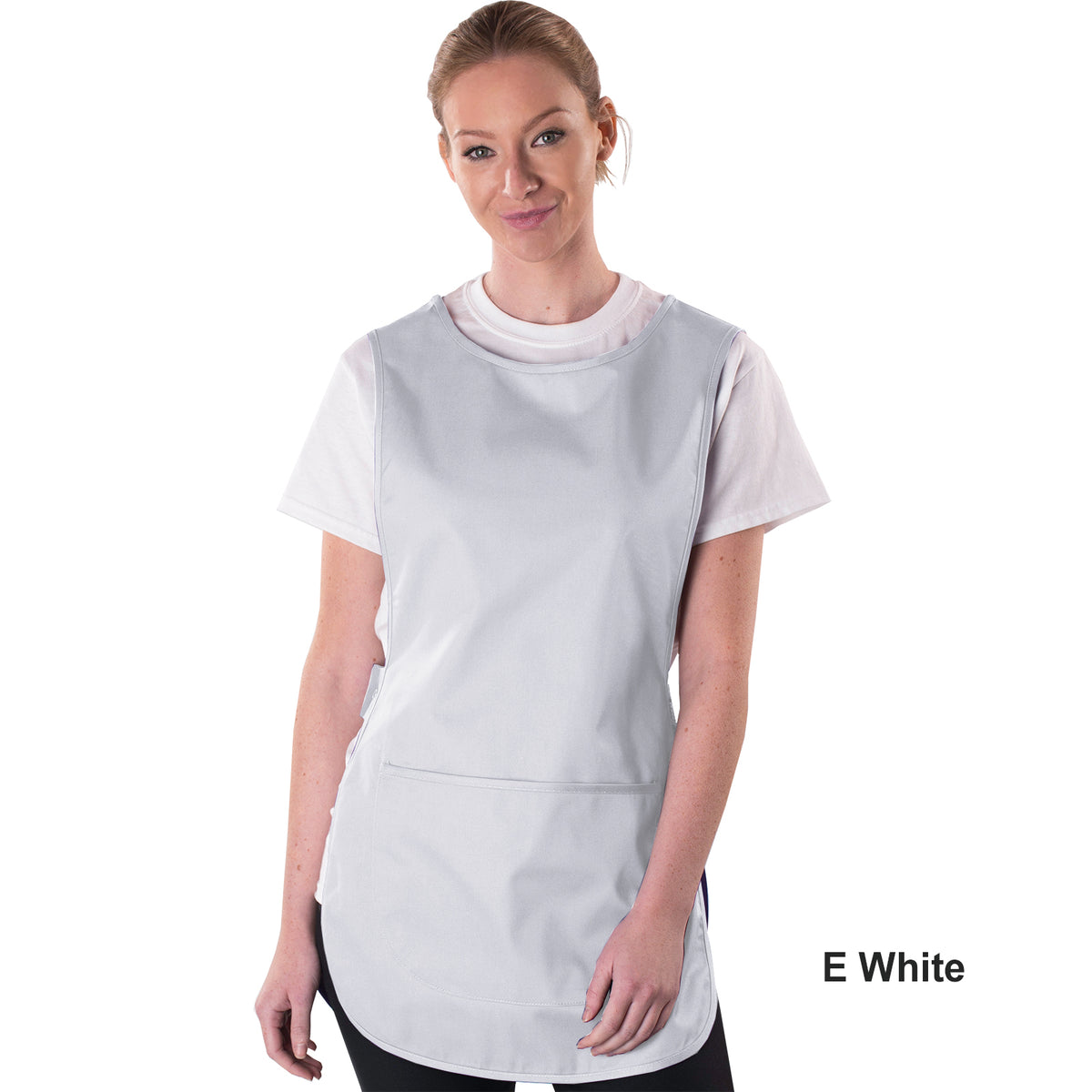 Dennys Polycotton Tabard - White / 2XL