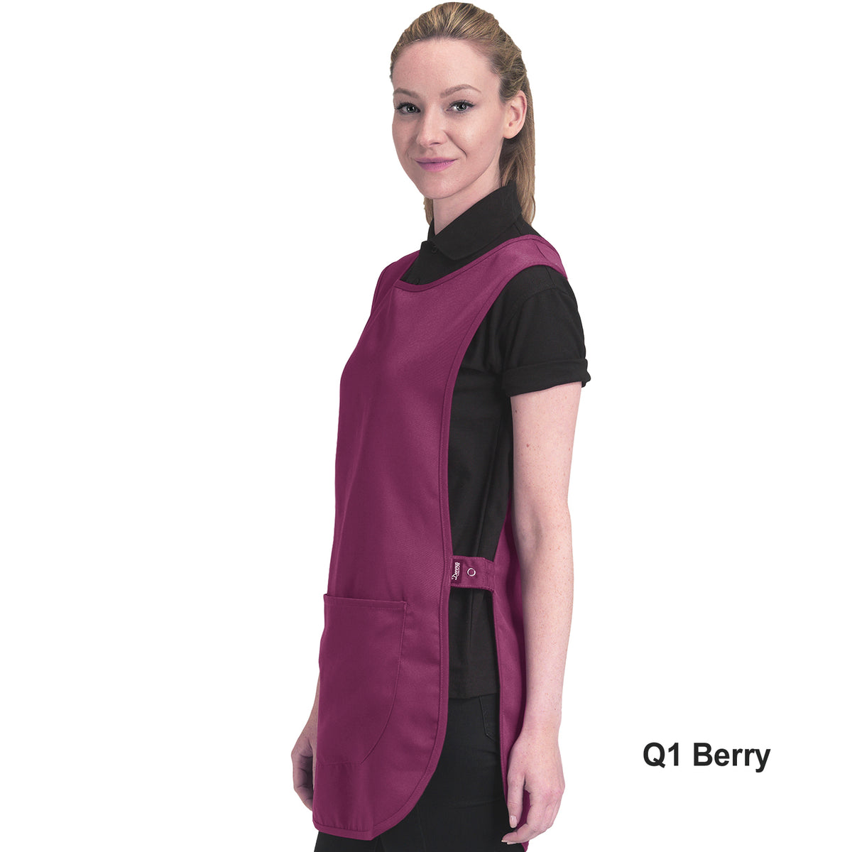 Dennys Polyester Tabard - Berry / L-XL