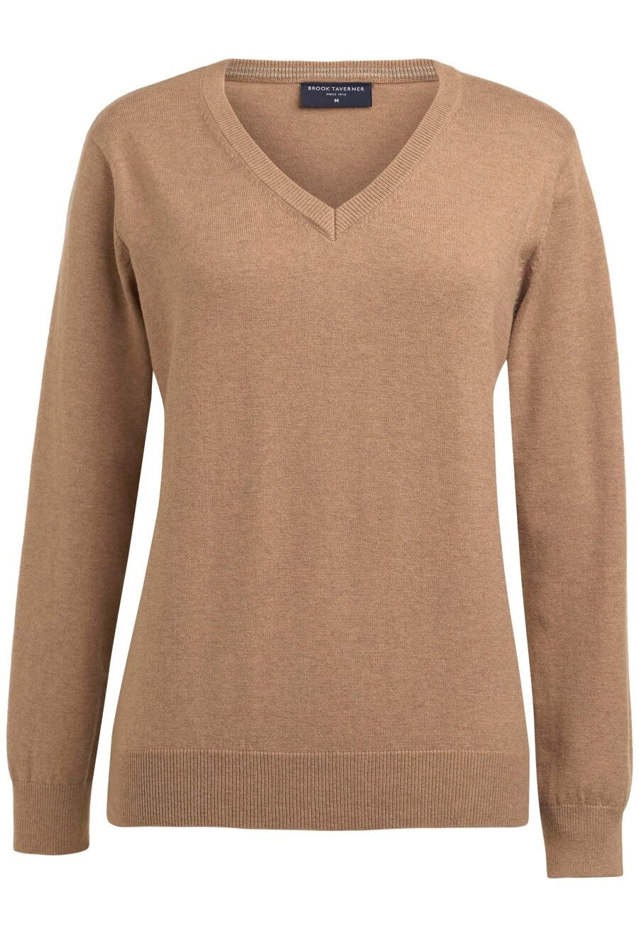 Brook Taverner - Riga V-Neck Jumper - 2396