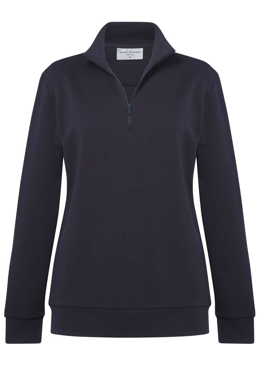 Brook Taverner - Stamford 1/4 Zip Sweatshirt - 2417