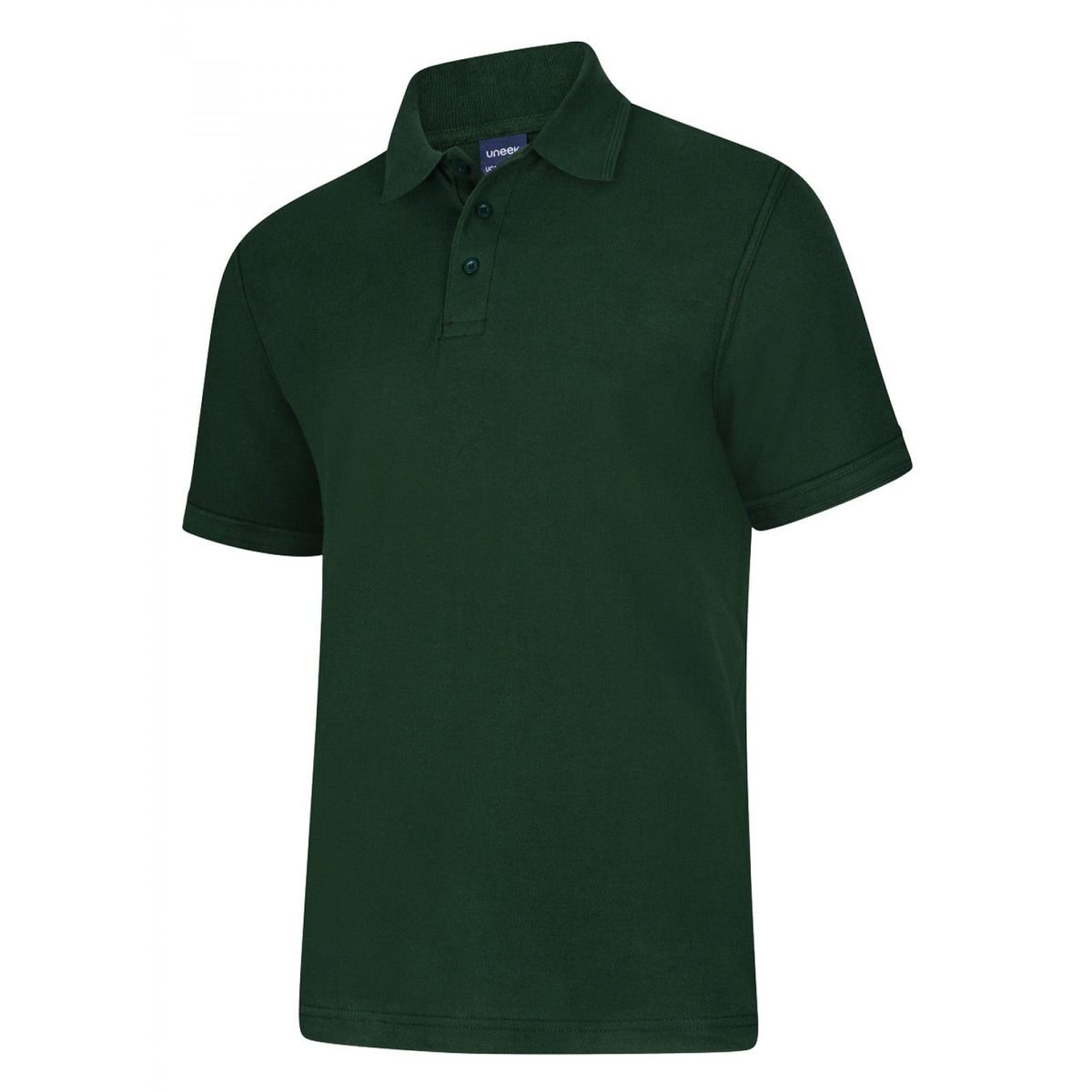 Uneek Deluxe Polo Shirt - Bottle Green / XS
