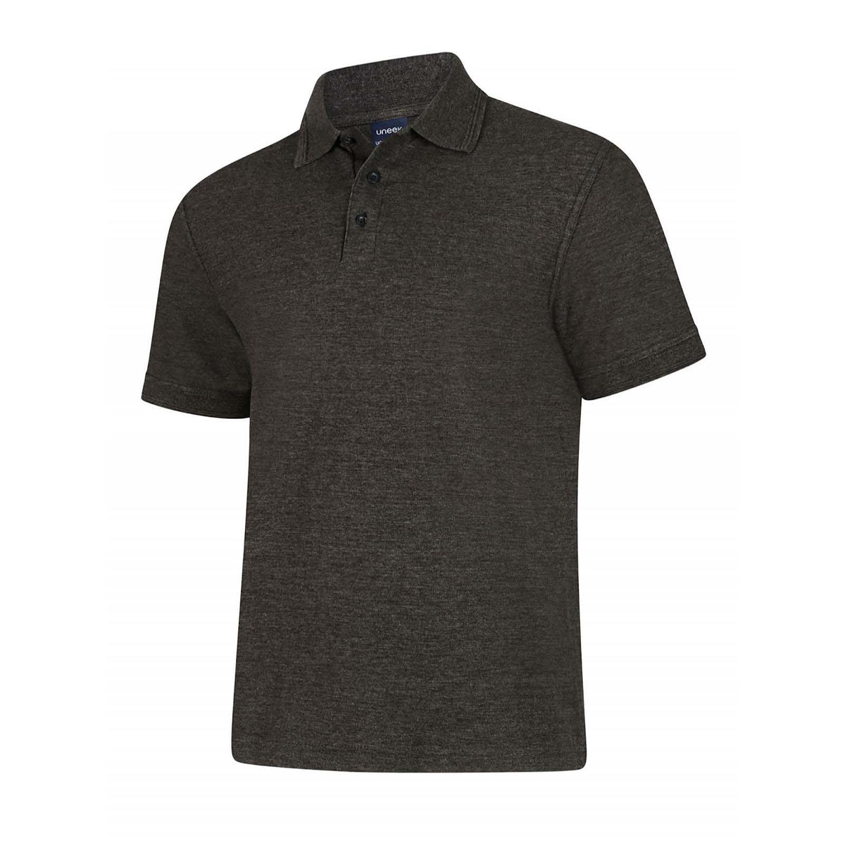 Uneek Deluxe Polo Shirt - Charcoal / 5XL