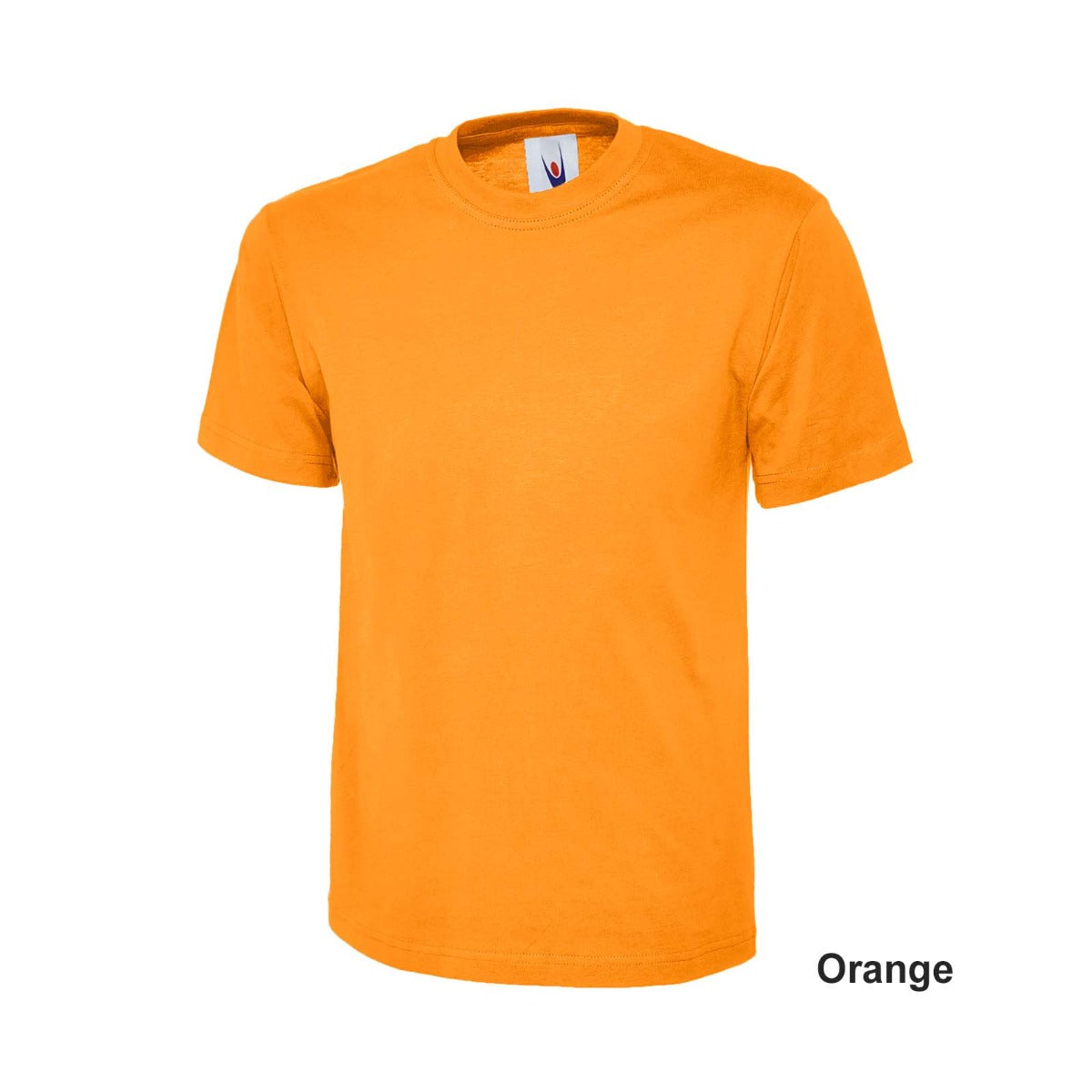 Uneek Classic Cotton T-Shirt - Orange / L