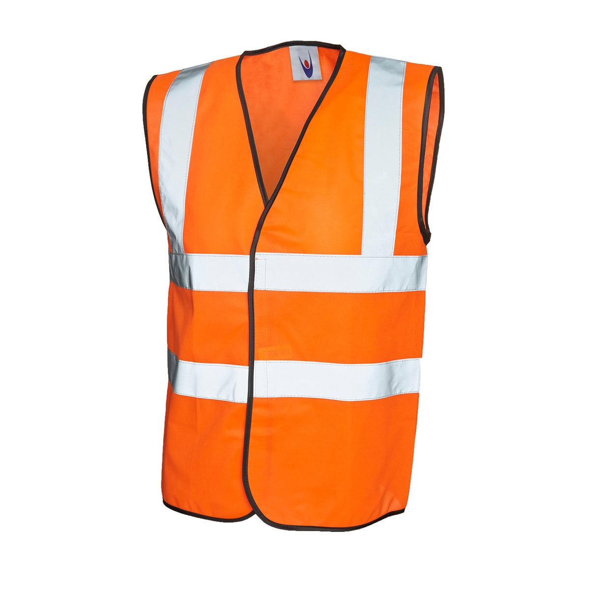 Uneek Sleeveless Safety Waistcoat - Orange / 2XL