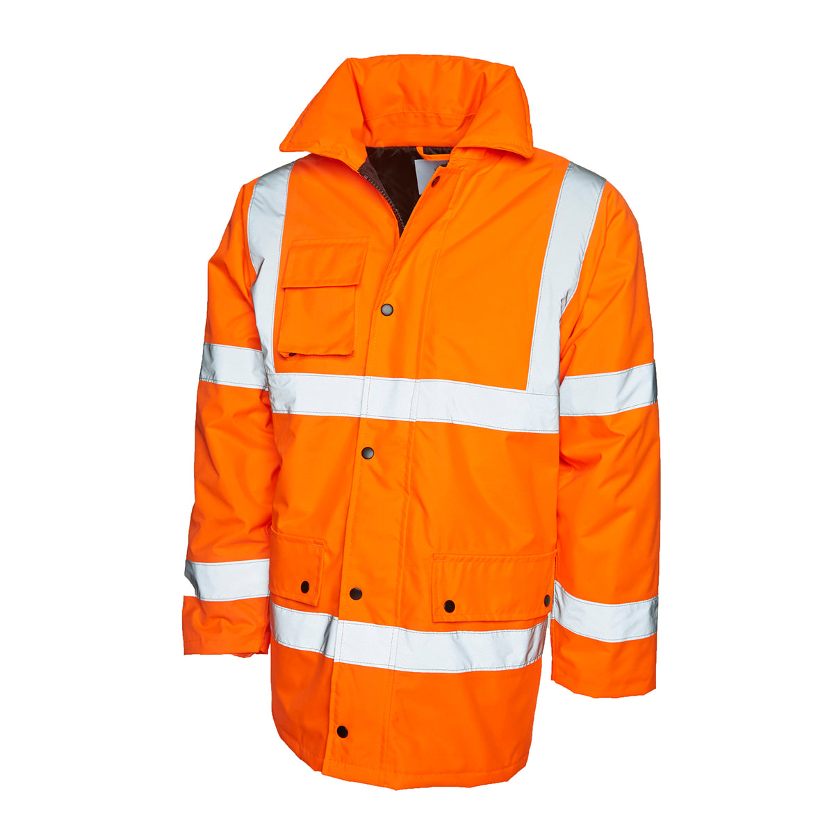 Uneek Road Safety Jacket - Orange / 2XL