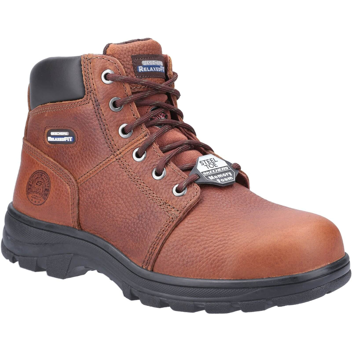 Skechers Workshire Safety Boot - Brown / 6